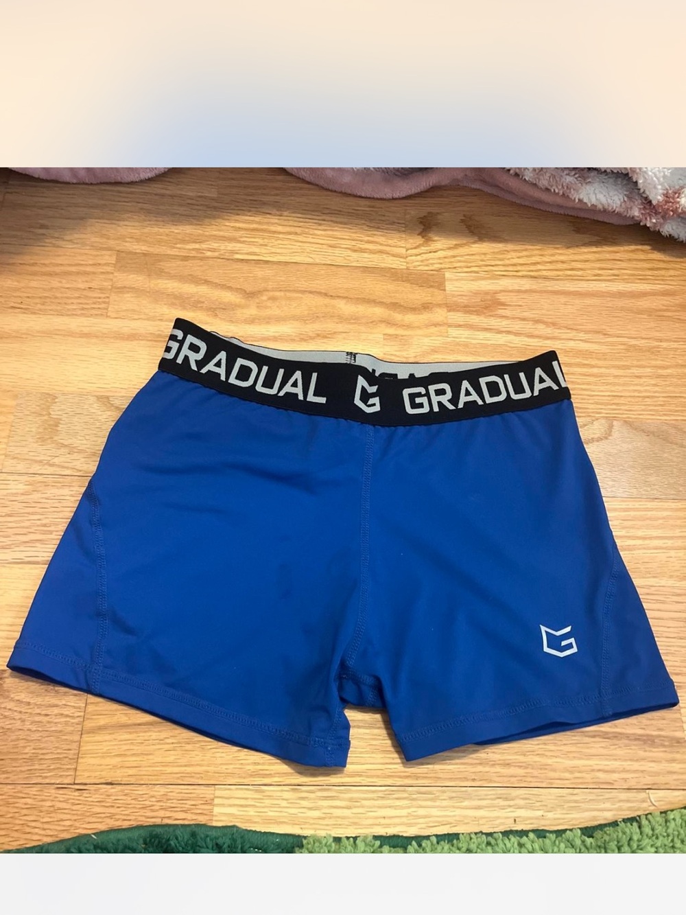Gradual Women's Athletic Shorts — Blue